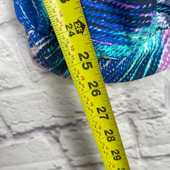 J5024 Smudge life swim top with a side-tie hemline size 2XL - Picture 4 of 5